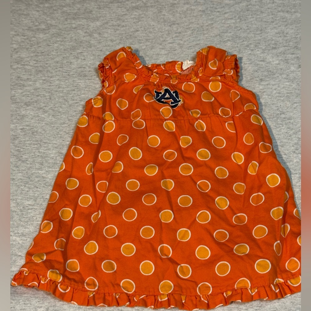 Sara Lynn Togs Auburn Tigers Baby Dress – 12M 🐯🧡